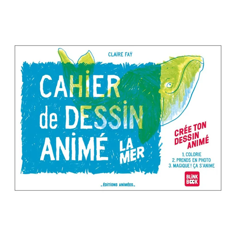 Cahier de dessin animé "La Mer"