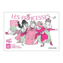Cahier de dessin animé "Les Princesses"