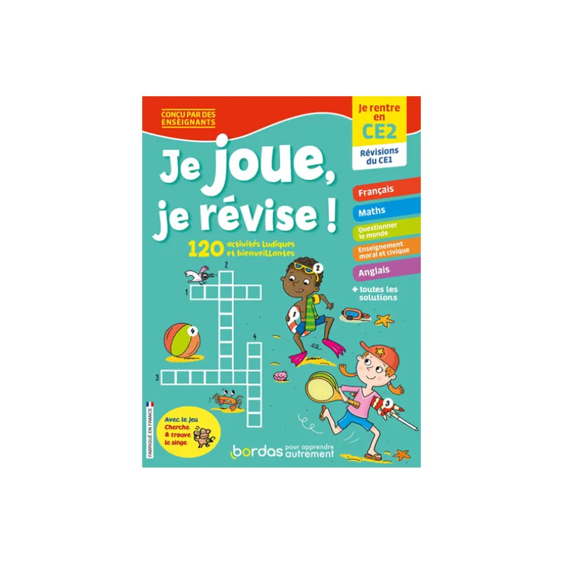 Cahier de vacances - Je joue, je révise, je rentre en CE2