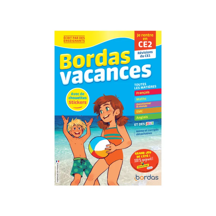 Cahier de vacances - Je rentre en CE2