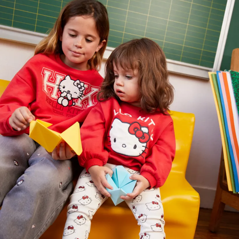Caleçon bébé fille imprimé Hello Kitty