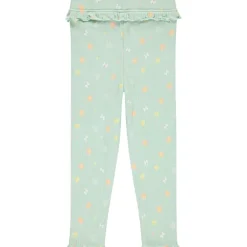 Caleçon long avec volants et imprimé fantaisie pour bébé fille