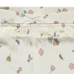 Caleçon long avec volants et imprimé fantaisie pour bébé fille
