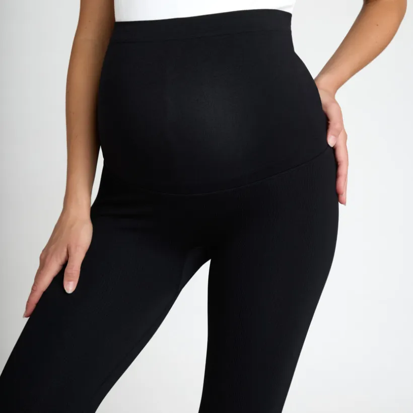 Caleçon post-partum en microfibre avec bandeau haut