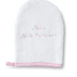 Cape de bain et gant de toilette little princess