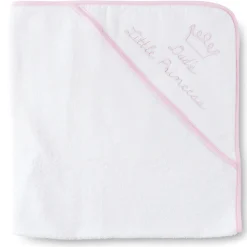 Cape de bain et gant de toilette little princess