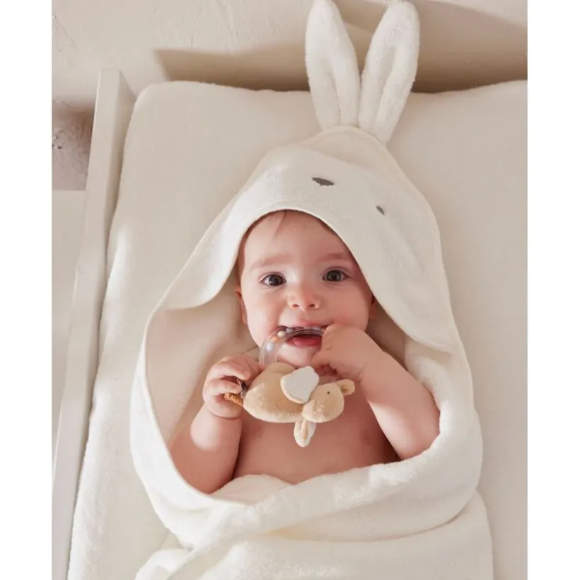 Cape de bain + gant de toilette B&M Snow