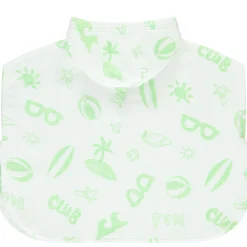 Cape de bain imprimé fantaisie pour bébé