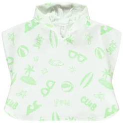 Cape de bain imprimé fantaisie pour bébé