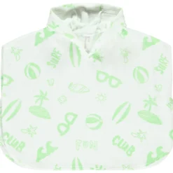 Cape de bain imprimé fantaisie pour bébé