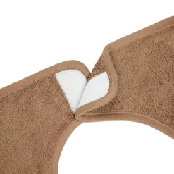 Cape de bain ludique et tablier 2 en 1 Ourson marron