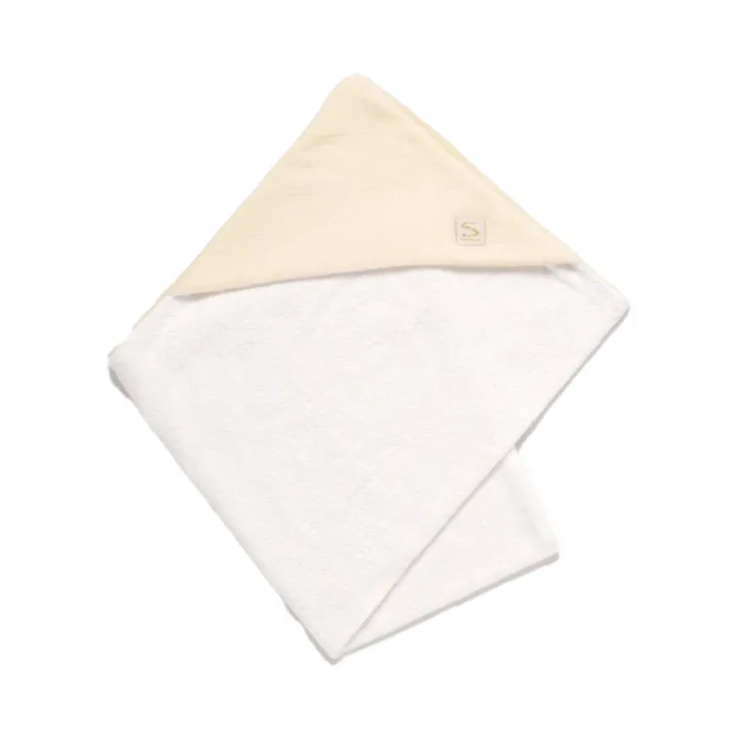 Cape de bain uni Vanilla