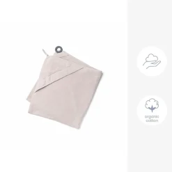 Cape de bain XL avec anneau de dentition Dry'n Play Almond