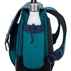 Cartable Dan avec poche pour gourde - vert