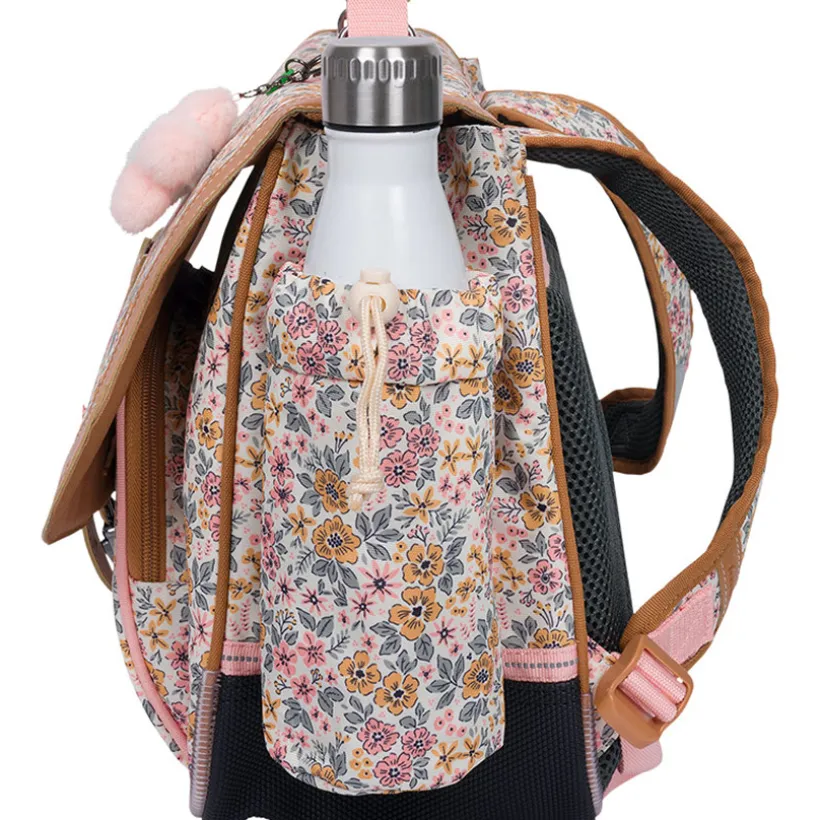 Cartable Héloise avec poche pour gourde - multicolores