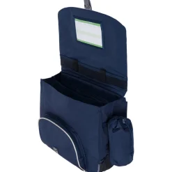 Cartable Hortense avec poche pour gourde - bleu marine