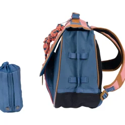 Cartable Jane avec poche pour gourde - bleu