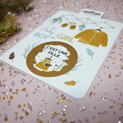 Carte à gratter "C’est une fille !"