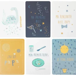 Cartes photo de naissance bébé garçon x28