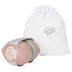 Casque anti-bruit pour bébé rose