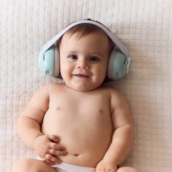 Casque anti-bruit pour bébé rose