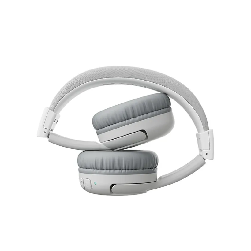Casque Bluetooth pliable gris lune