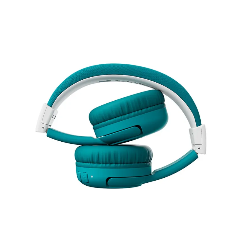 Casque Bluetooth pliable vert océan