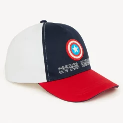 Casquette à badge gomme Captain America Marvel pour garçon