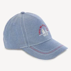 Casquette à bateau brodé pour garçon