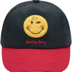 Casquette bicolore Smiley Baby brodé
