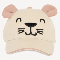 Casquette en maille lion avec oreilles 3D pour bébé garçon