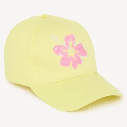 Casquette à motif hibiscus en sequins pour fille