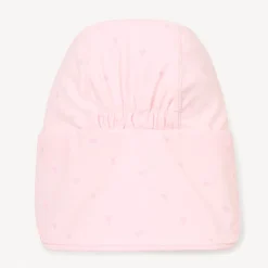 Casquette saharienne anti-UV imprimé fleur d'hibiscus pour bébé fille