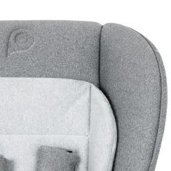 Chaise haute réglable 0+ Jude - Bois et Gris