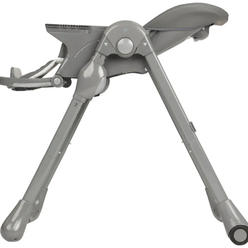 Chaise haute réglable Jude 0+ gris
