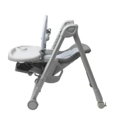 Chaise haute réglable multifonctions Harper gris