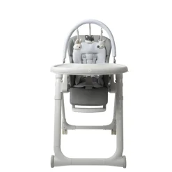 Chaise haute réglable multifonctions Harper gris