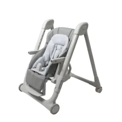 Chaise haute réglable multifonctions Harper gris