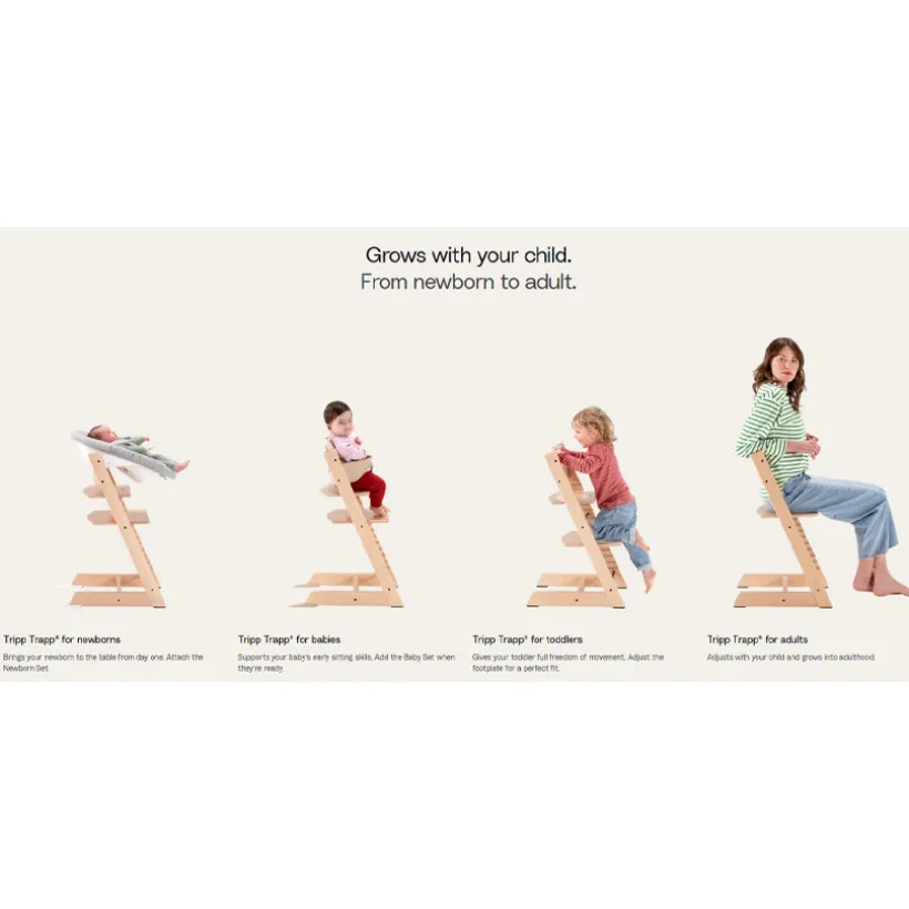Chaise haute Tripp Trapp évolutive Wild Wood