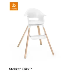 Chaise haute évolutive Clikk - Blanc