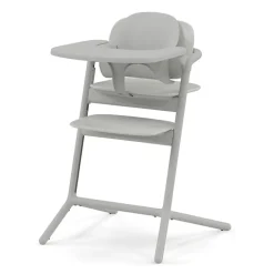 Chaise-haute évolutive Lemo 4 en 1 suede grey