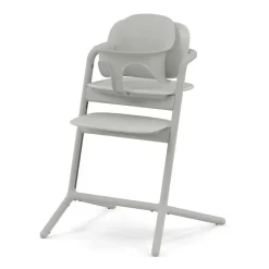 Chaise-haute évolutive Lemo 4 en 1 suede grey