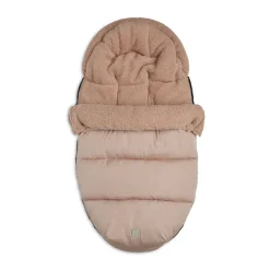 Chancelière chaude matelassée 110cm biscuit