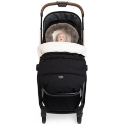 Chancelière hiver pour nacelle et poussette Black