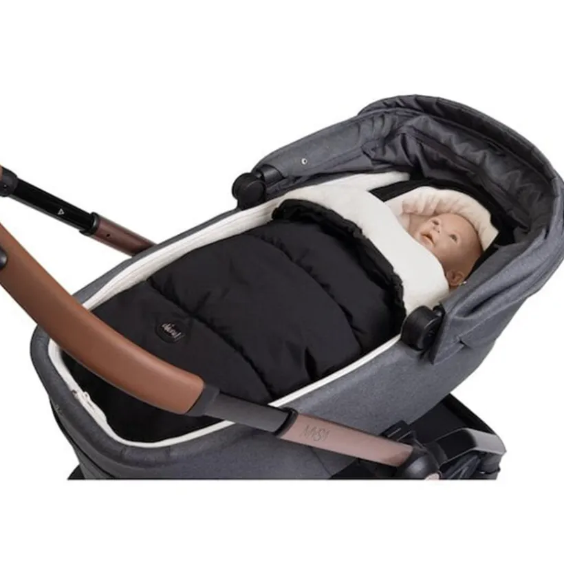 Chancelière hiver pour nacelle et poussette Black