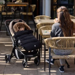 Chancelière universelle chaude doublée sherpa Nours noir
