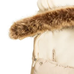 Chancelière universelle chaude doublée sherpa Nours beige