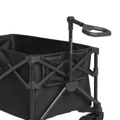 Chariot de transport pliable noir
