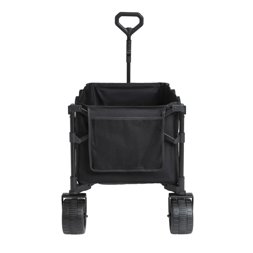 Chariot de transport pliable noir