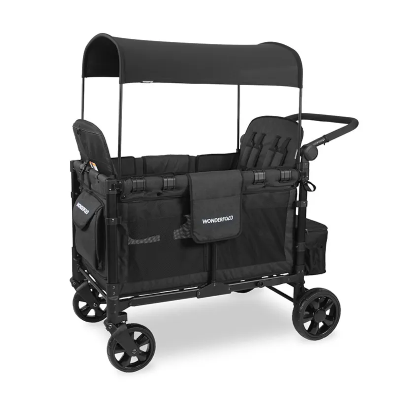 Chariot de transport pour enfants Elite Volcano Black